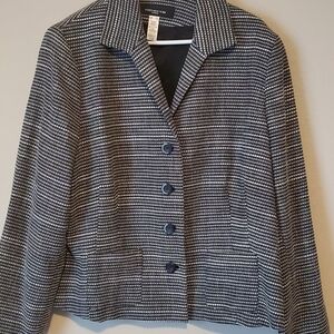 Jones New York Black and White Women's Jacket